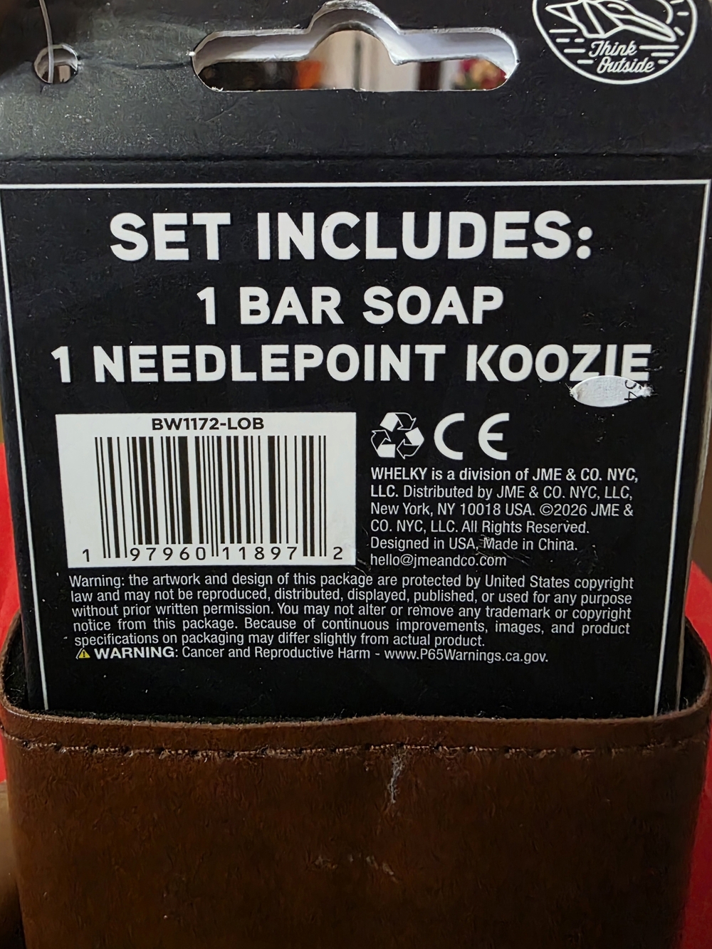 Premium Ocean Mist Scented Bar Soap And Koozie Set - Picture 5 of 5